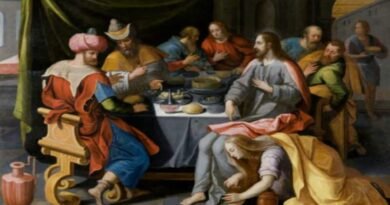 Did Mary pour perfume on Jesus' feet?