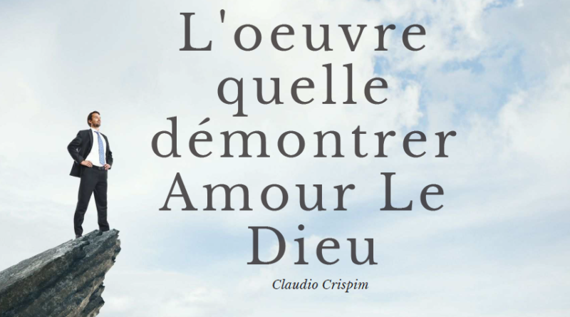 Le livre L'oeuvre qui démontre l'amour de Dieu est destiné à montrer quelle est la "voie la plus excellente" présentée par l'apôtre Paul au chapitre 13 de la première épître aux Corinthiens. Un parcours qui n'est pas affecté par la subjectivité des sentiments, mais objectivement traduit en travail.