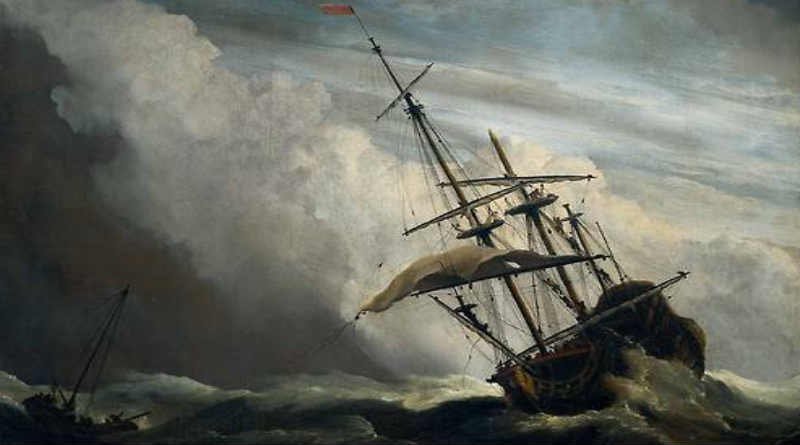 A Fé, o sobrenatural e muitos erros... 1 navio em meio a tempestade