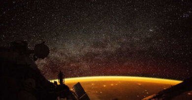 imagem da terra tendo o espaço como plano de fundo